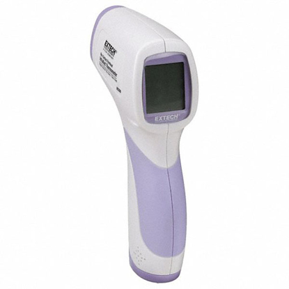 Picture of NON-CONTACT FOREHEAD INFRARED THERMOMETER- PURPLE/WHITE- FOREHEAD- 6.3 IN LENGTH- METRIC