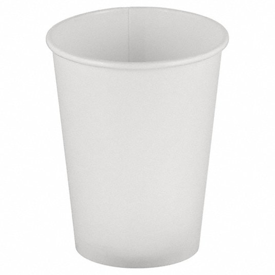 Picture of DISPOSABLE COLD CUP-8 OZ.-WHITE-PK1000