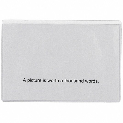 Picture of JOB TICKET HOLDER: PLASTIC, MAGNETIC, 4X6, 2 PK