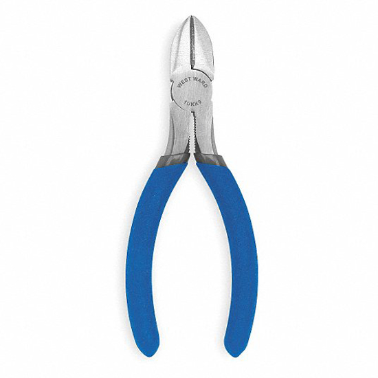 Picture of DIAGONAL CUTTING PLIERS- CUT- FLUSH- JAW WIDTH- 5/16 IN- JAW LENGTH- 5/8 IN- ESD SAFE- NO