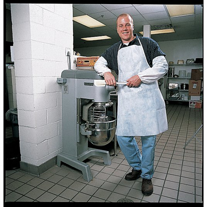 Picture of DISPOSABLE BIB APRON- WHITE- XL- PK100