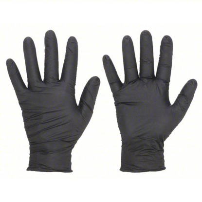 Picture of DISPOSABLE GLOVES-L-NITRILE-9-1/2INL-PK10