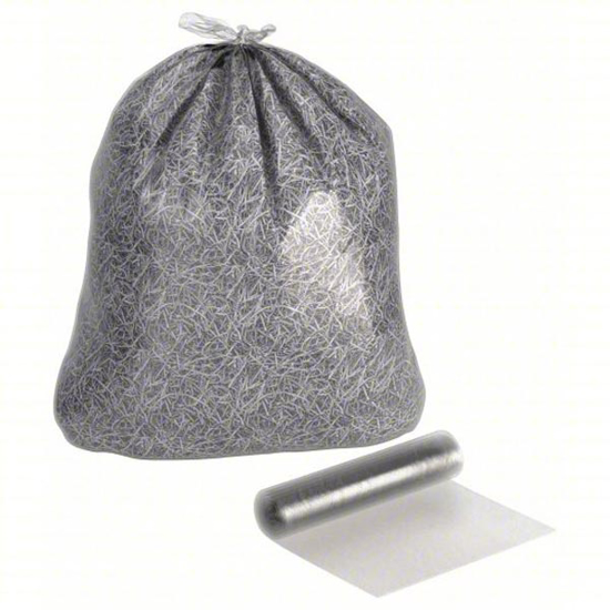 Picture of TRASH BAG- 20 TO 30 GAL- HDPE- CORELESS ROLL- CLEAR- PK 500