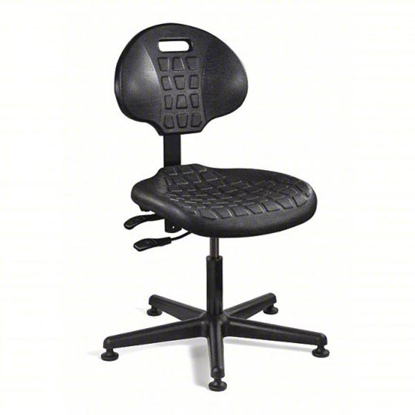 Picture of DELUXE CHAIR WITH PLASTIC BASE BLACK