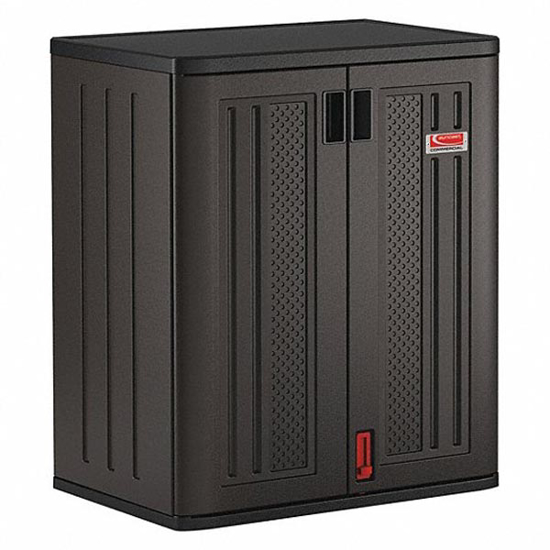 Picture of COMMERCIAL STORAGE CABINET- DARK GRAY- 36 IN H X 30 IN W X 20 1/4 IN D- UNASSEMBLED