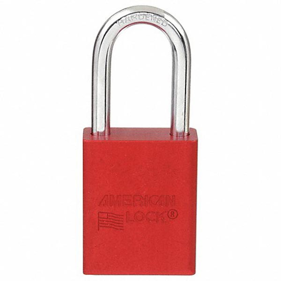 Picture of LOCKOUT PADLOCK, RED