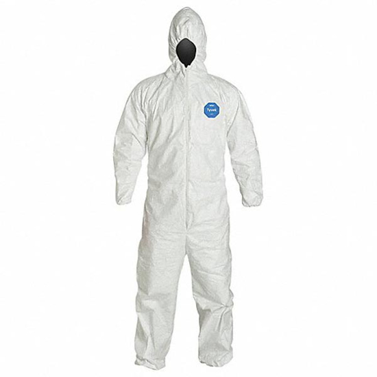 Picture of HOODED DISPOSABLE COVERALLS