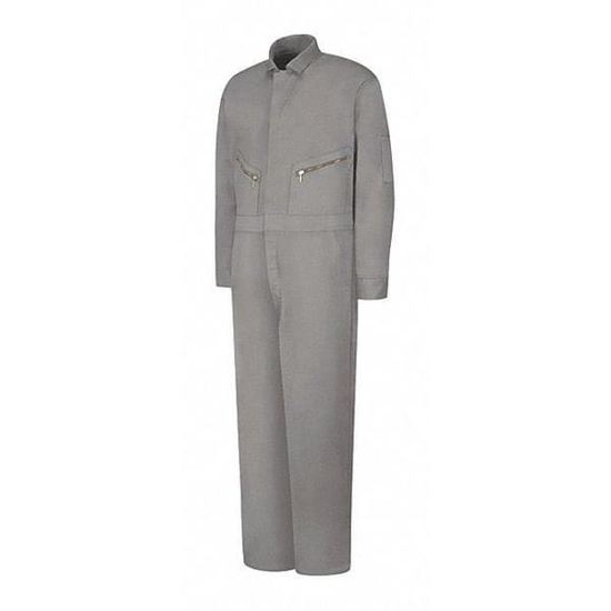 Picture of MENS LONG SLEEVE COTTON COVERALL-GRAY