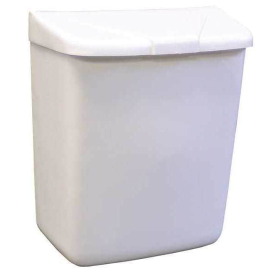 Picture of SANITARY NAPKIN RECEPTACLE, WHITE