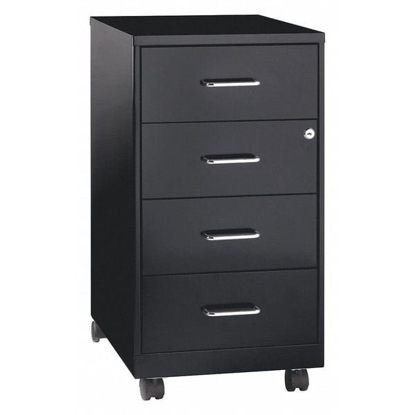 Picture of MOBILE ORGANIZER, 18\IN DEEP, 4 DRAWER, BLACK