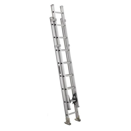 Picture of 16 FT ALUMINUM EXTENSION LADDER, 375 LB CAPACITY