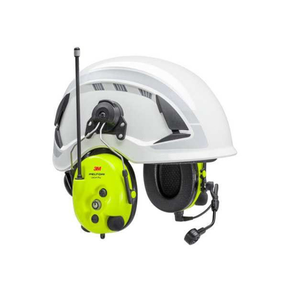 Picture of HEADSET, HARD HAT-MOUNTED, 25 DB, YELLOW