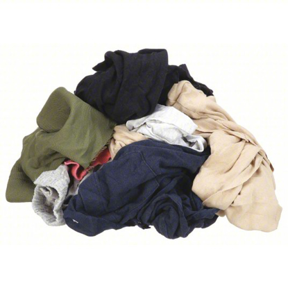 Picture of CLOTH RAG- T-SHIRT- ASSORTED- VARIES- 50 LB