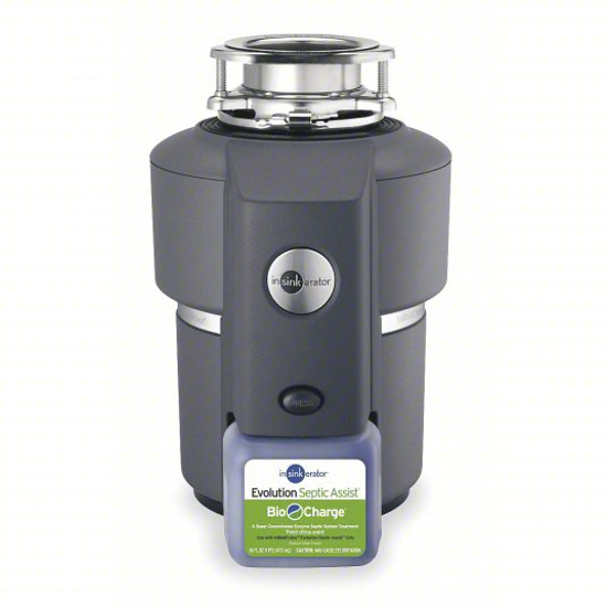 Picture of GARBAGE DISPOSAL- 3/4 HP HP- 40 OZ GRINDING CHAMBER CAPACIT