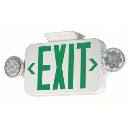 Picture of EXIT SIGN WITH EMERGENCY LIGHTS