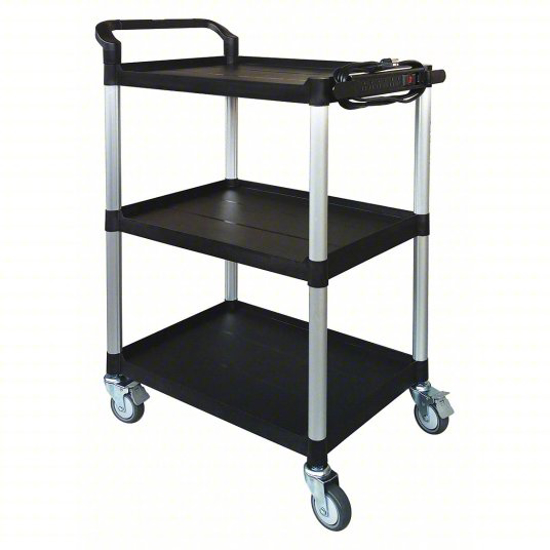 Picture of MEDIA CART: BLACK