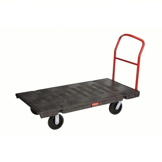Picture of GENERAL PURPOSE PLASTIC-DECK PLATFORM TRUCK- 60 IN X 30 IN X