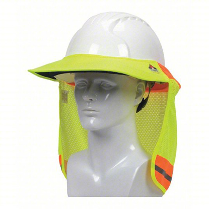 Picture of HARD HAT VISOR,HI VIS,YLLW