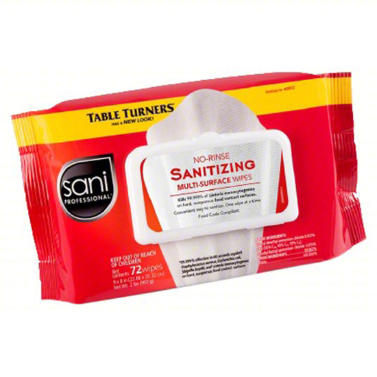Picture of SANITIZING WIPES: CASE OF 12,  72 WIPES PER PACK
