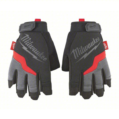 Picture of MECHANICS WORK GLOVES, FINGERLESS, SMALL