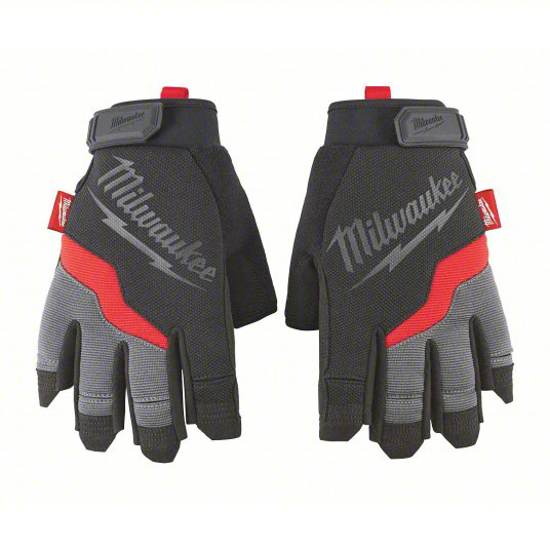 Picture of MECHANICS WORK GLOVES, FINGERLESS, SMALL