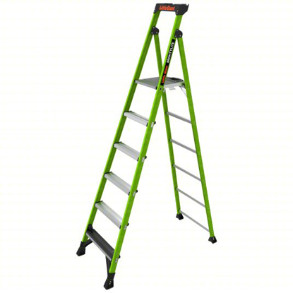 Picture of PLATFORM STEPLADDER, 8 FT