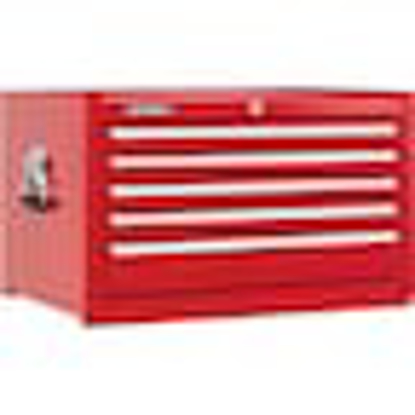 Picture of TOOL CHEST: 5 DRAWERS, 18" OAD, 16-5/8" OAH, 27" OAW