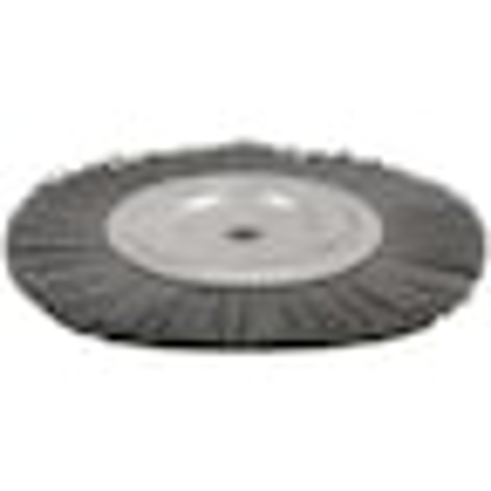 Picture of WHEEL BRUSH: 8" WHEEL DIA, 3/8" FACE WIDTH, STRAIGHT