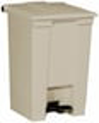 Picture of LEGACY STEP-ON TRASH/GARBAGE CAN/BIN, 12 GAL, BEIGE