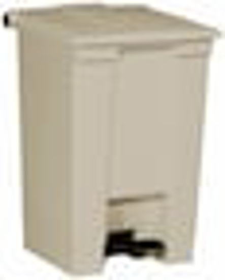 Picture of LEGACY STEP-ON TRASH/GARBAGE CAN/BIN, 12 GAL, BEIGE