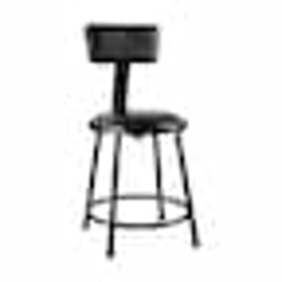 Picture of STATIONARY STOOLS; TYPE: FIXED HEIGHT STOOL WITH ADJUSTABLE