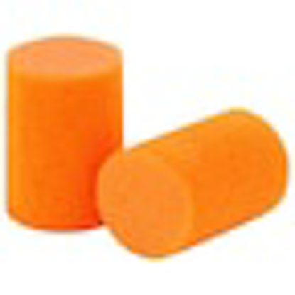 Picture of EARPLUGS: 30 DB, FOAM, CYLINDER, ROLL DOWN, UNCORDED, N-MET