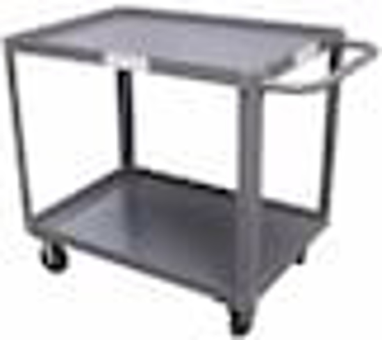 Picture of SERVICE UTILITY CART: STEEL, 4000 LB CAPACITY, GRAY