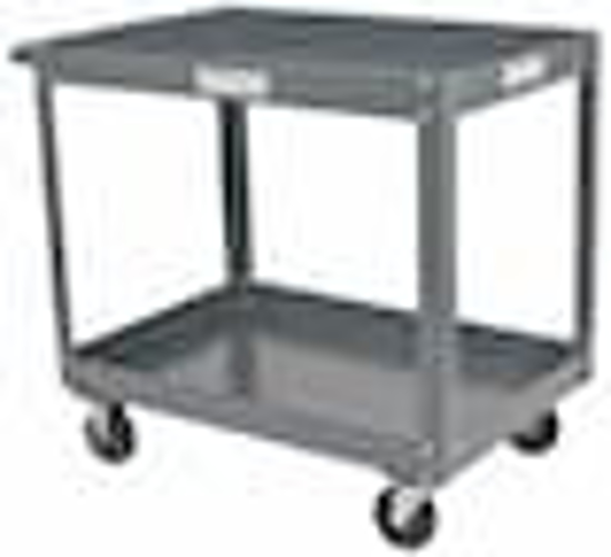 Picture of SERVICE UTILITY CART: STEEL, 1200 LB CAPACITY, GRAY