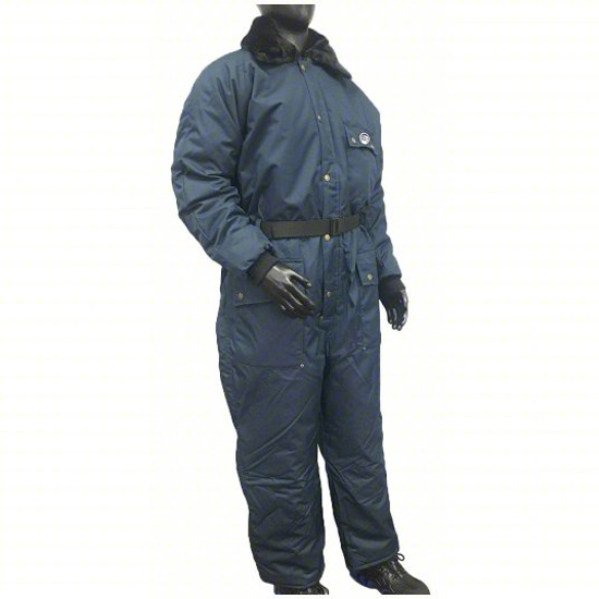 Picture of COVERALL: XL, BLACK