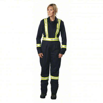 Picture of COVERALL, WOMENS 2XLT, NAVY