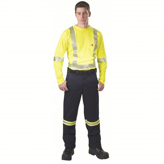 Picture of FLAME-RESISTANT CREWNECK SHIRT, MENS MED LONG