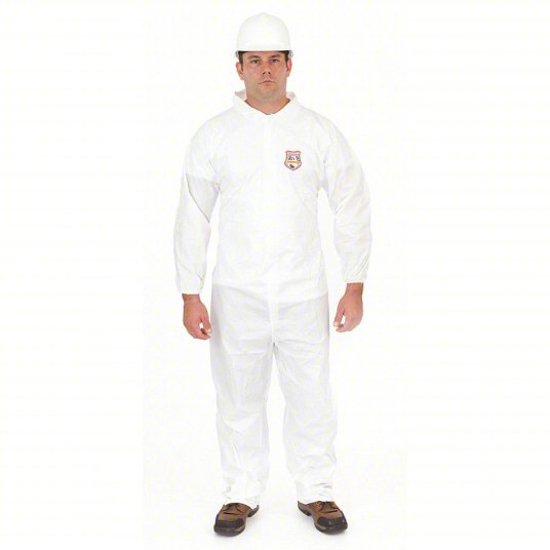 Picture of DISPOSABLE COVERALLS: XL, 25/CS