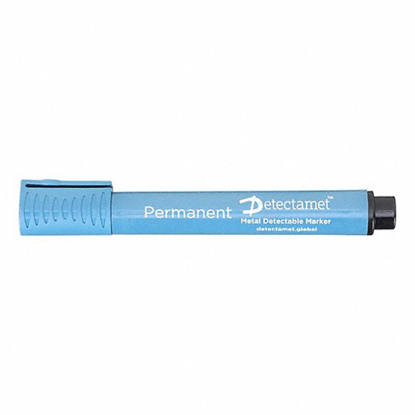Picture of DETECTAMET- INC. METAL DETECTABLE PERMANENT MARKER- BULLET- CAPPED- BLACK- METAL DETECTABLE