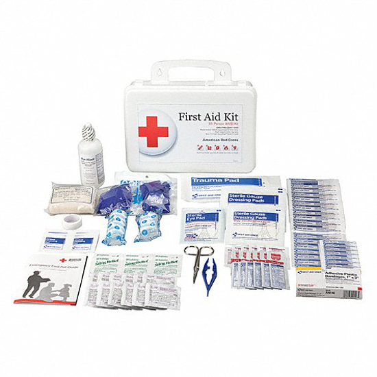 Picture of FIRST AID KIT- KIT- PLASTIC- INDUSTRIAL- 25 PEOPLE SERVED P