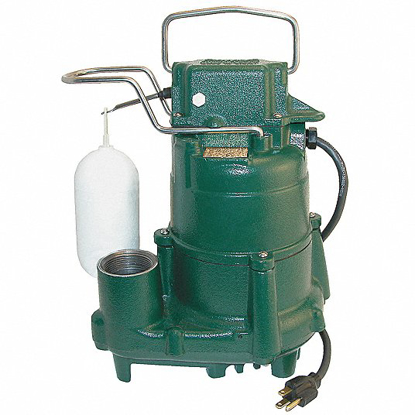 Picture of SUBMERSIBLE SUMP PUMP- 1/2 HP- CAST IRON- 230V AC- VERTICAL