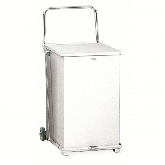 Picture of 40 GAL. WHEELED STEP CAN TRASH CAN