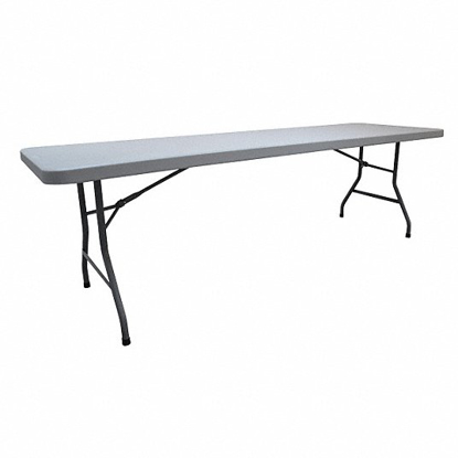 Picture of FOLDING TABLE 96 IN.X30 IN.X30 IN. GRAY