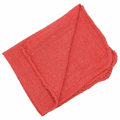 Picture of SHOP TOWEL, NEW, RED, 12 IN X 12 IN, 100 PK