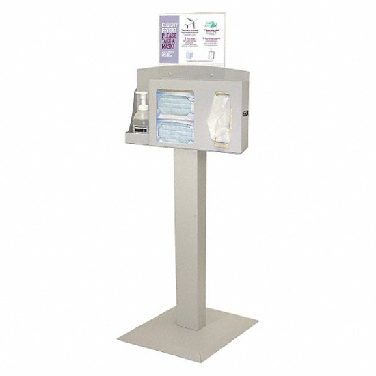 Picture of RESPIRATORY HYGIENE STATION 56-1/16 IN.H