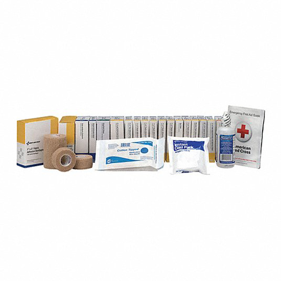Picture of FIRST AID KIT- REFILL- CARDBOARD- INDUSTRIAL- 50 PEOPLE SERV