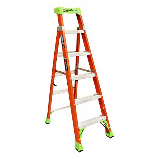 Picture of 6 FT FIBERGLASS 300 LB CAPACITY STEPLADDER IA