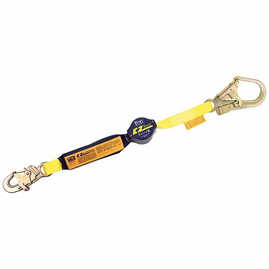 Picture of TIE-BACK LANYARD 1 LEG POLYESTER YELLOW