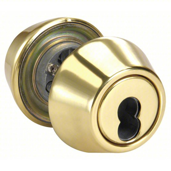 Picture of YALE DEADBOLT- 1- BRIGHT BRASS- PARA- DIFFERENT- ANSI A156.115/UL/CUL LISTED- COMMERCIAL- D- 3 HR
