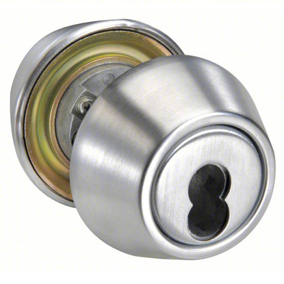 Picture of YALE DEADBOLT- 1- SATIN CHROME- PARA- DIFFERENT- ANSI A156.115/UL/CUL LISTED- COMMERCIAL- D- 3 HR